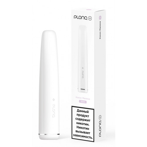 Электронная сигарета Plonq Plus Coconut Raspberry (Плонг Плюс Кокос Малина)